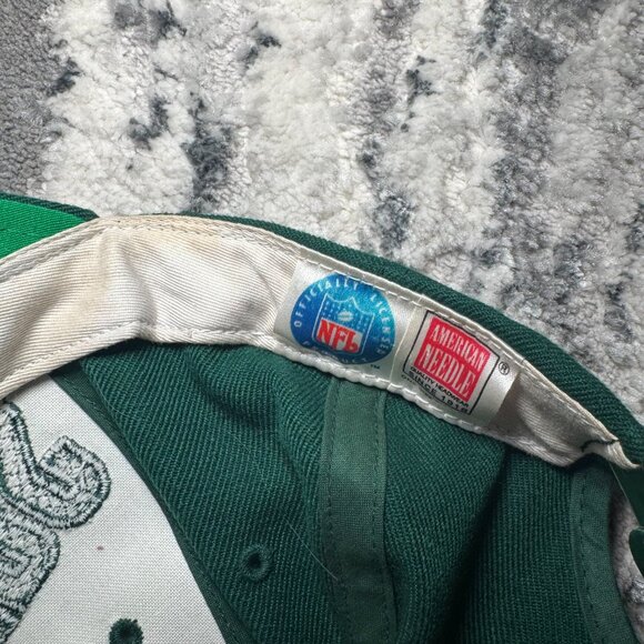 NFL Packers American Needle Raised Embroidered Green Snap Back - Picture 9 of 9